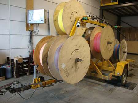Remmentestbank haspelwagen Louben