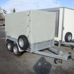 Bakaanhangwagen BSX 2500 optie huif reservewiel steunpoten KS35-slot