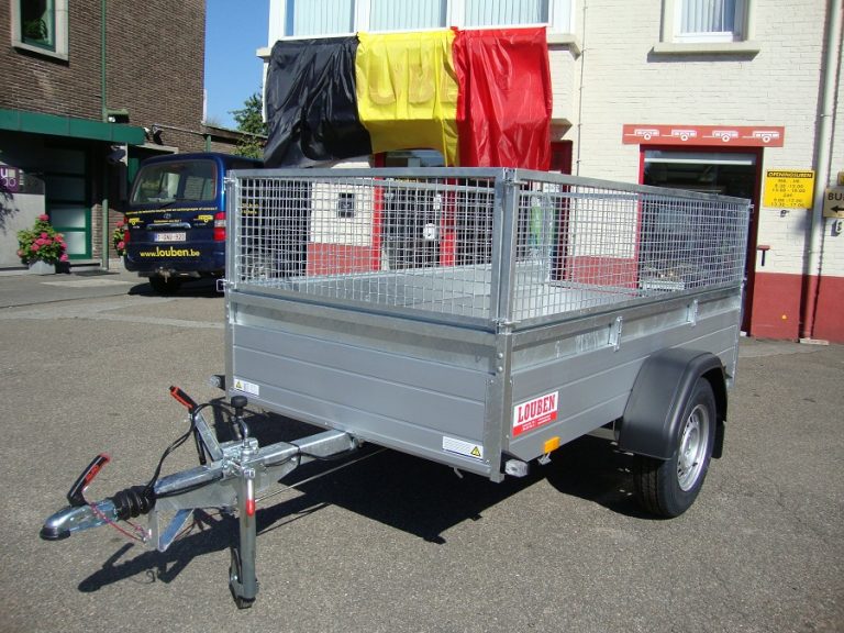 Bakaanhangwagen Saris McALu Pro DV135 met loofrek