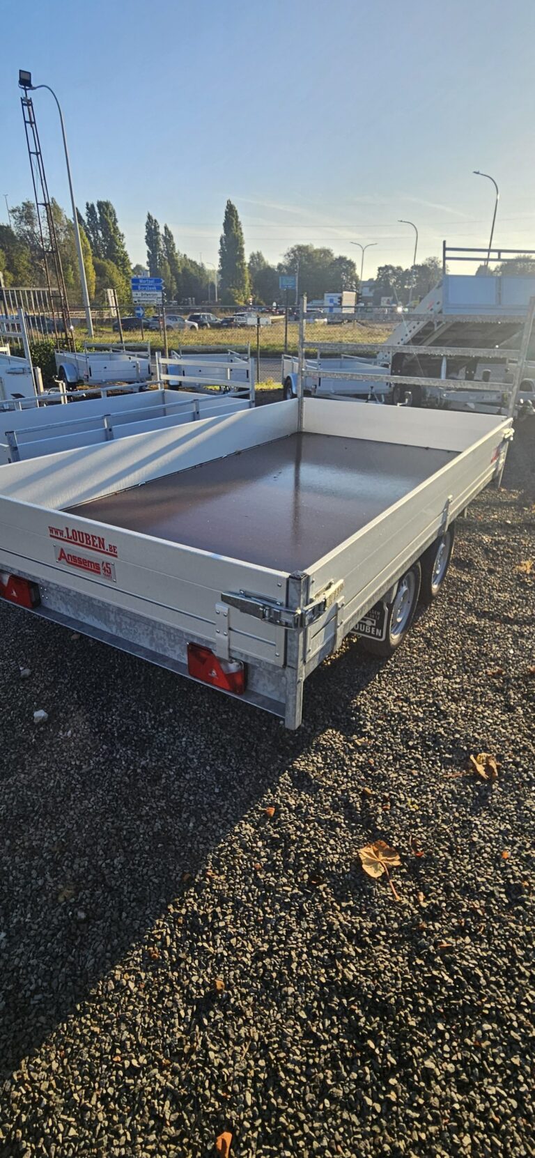 Anssems PSX plateauwagen, 3000 kg