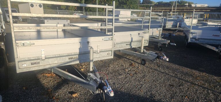 Hulco Medax plateauwagen, 405 x 203 cm